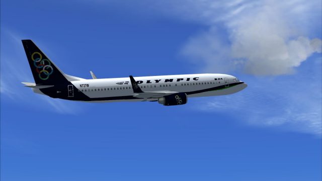 Screenshot 1 — Olympic Airlines Boeing 737-800 Repaint