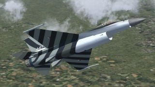 Screenshot 2 — Fs2004 Lockheed Martin F-16 Falcon RNAF J-0 RNAF