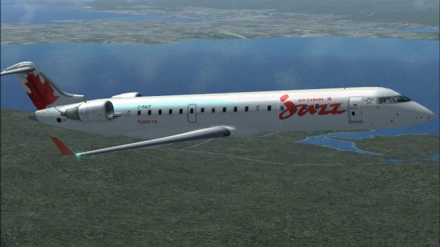 Screenshot 1 — Jazz Bombardier CRJ 700