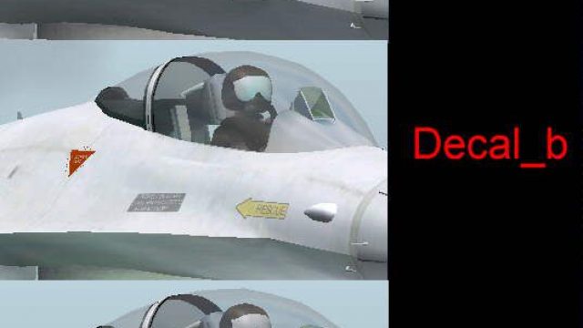 Screenshot 1 — FS2002/FS2004 Whitef-16 (F-16 Paint kit)