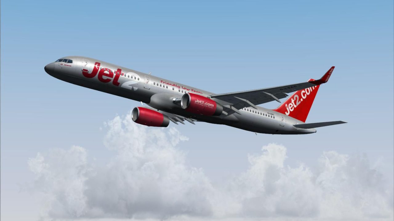 Jet2航空 Airlinertags B757-200 LS Jet2航空 Airlinertags B757-200 LS Jet2航空 Airlinertags