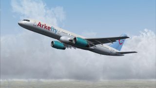 Screenshot 2 — Arkefly Boeing 757-200 C-FLOX