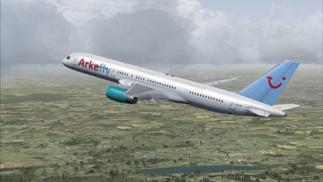 Screenshot 1 — Arkefly Boeing 757-200 C-FLOX