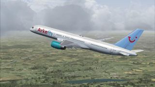 Screenshot 1 — Arkefly Boeing 757-200 C-FLOX
