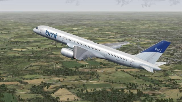 Screenshot 1 — BMI Boeing 757-200 G-STRY