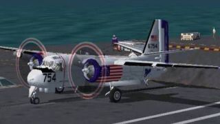 Screenshot 2 — Grumman C-1A Trader from USS Lexington CVT-16 circa 1976