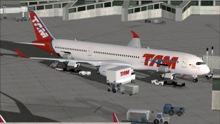 Screenshot 1 — TAM Airbus A350-900 XWB