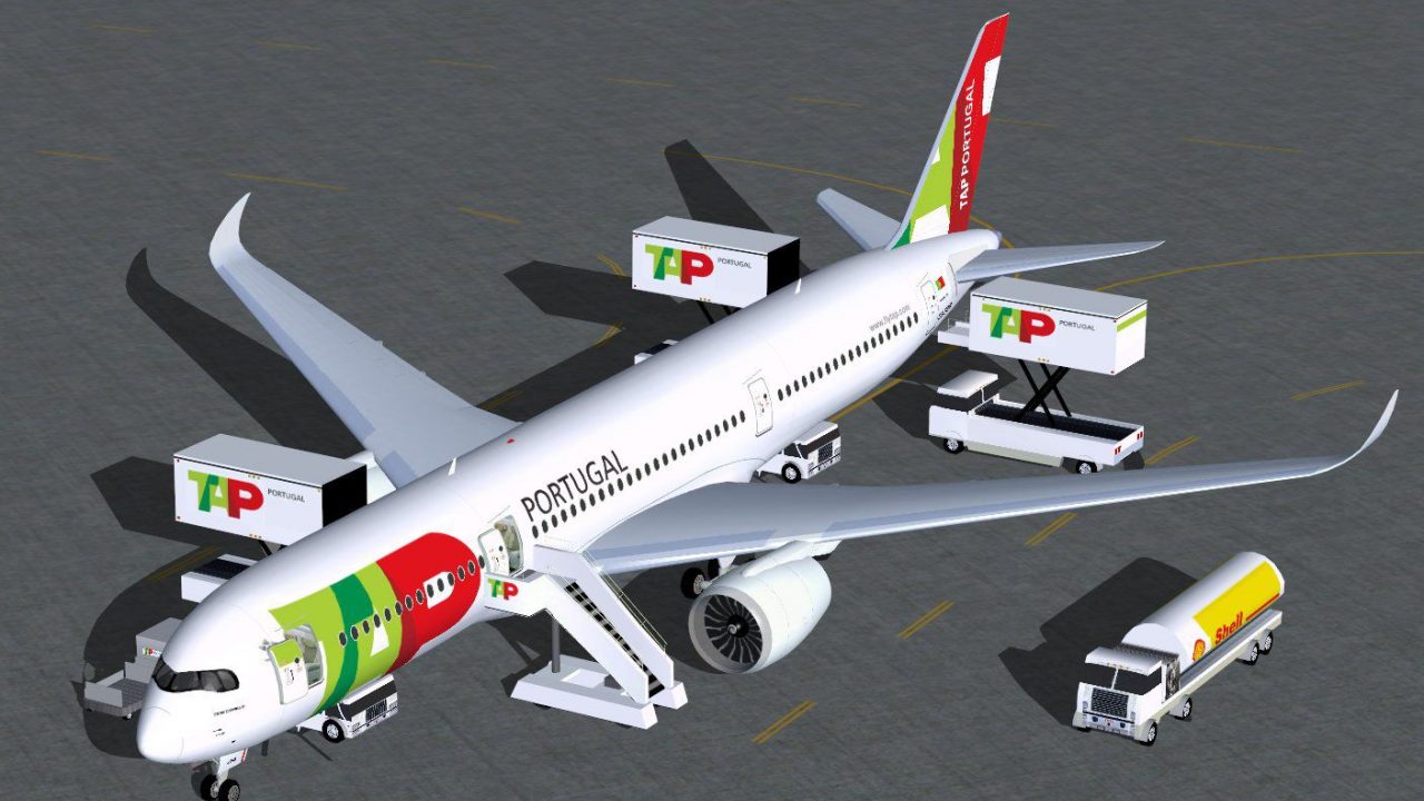 TAP AIR PORTUGAL A350-900 ポルトガル航空 ph TAP Portugal Airbus A350-900 XWB for FSX