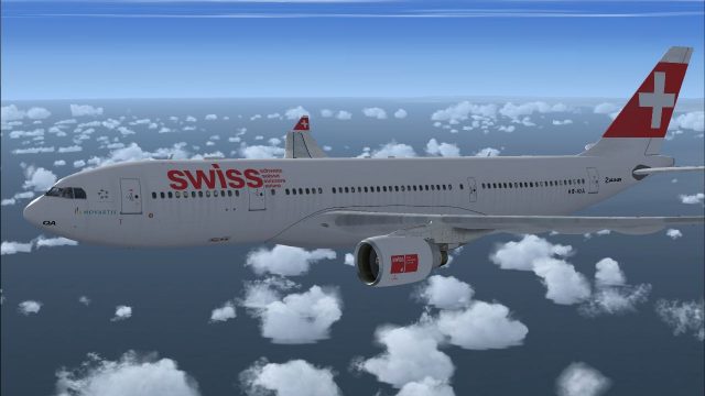Screenshot 1 — Swiss Airbus A330-223