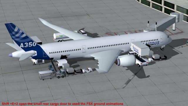Screenshot 1 — Airbus House Colors Airbus A350-800 XWB