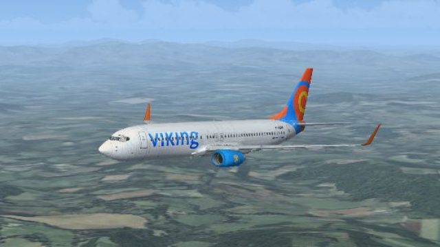 Screenshot 1 — Viking Boeing 737-800