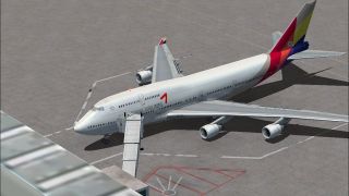 Screenshot 2 — Asiana Boeing 747-400