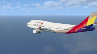 Screenshot 4 — Asiana Boeing 747-400