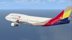 Screenshot 8 — Asiana Boeing 747-400