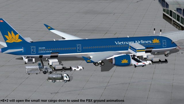 Screenshot 1 — Vietnam Airlines Airbus A350-900 XWB V2