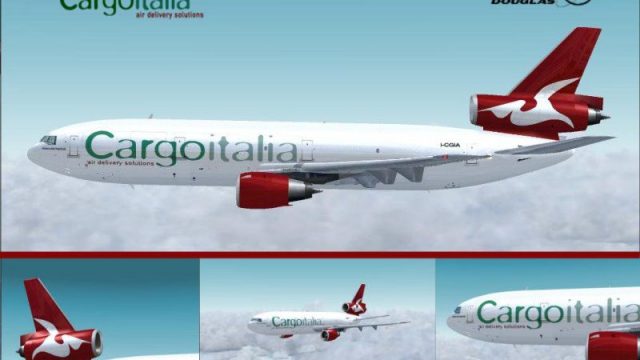 Screenshot 1 — Cargoitalia McDonnell Douglas DC10/30F