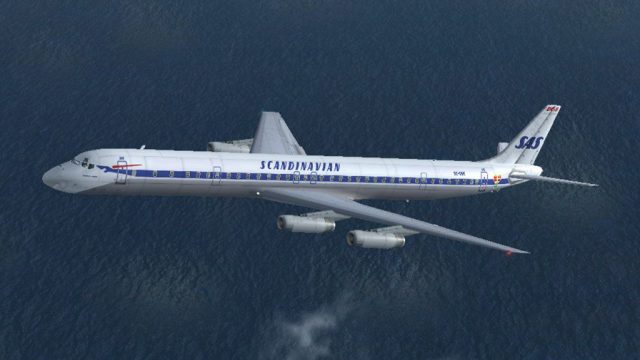 Screenshot 1 — Scandinavian Airlines Douglas DC-8-63