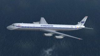 Screenshot 1 — Scandinavian Airlines Douglas DC-8-63
