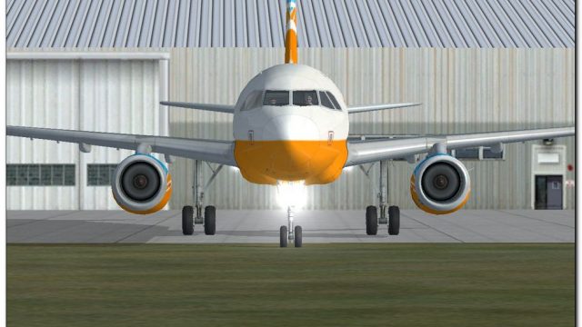 Screenshot 1 — Airbus A321 Landing Lights