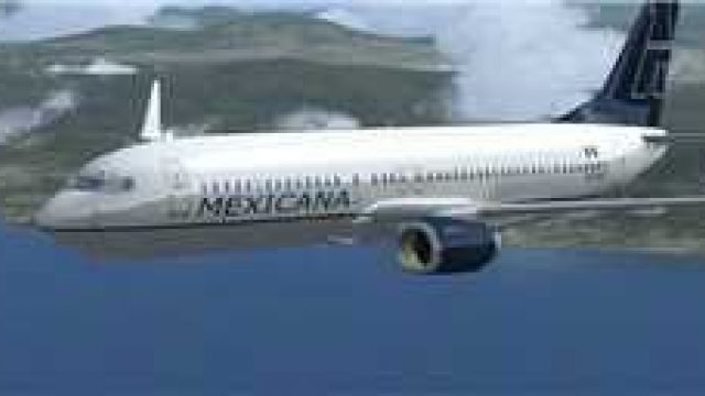 Screenshot 1 — Mexicana Boeing B737-800