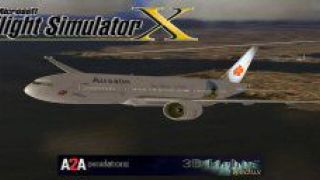 Screenshot 2 — Aircalin Boeing 777-200ER