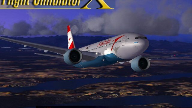 Screenshot 1 — Austrian Airlines Boeing 777-200ER