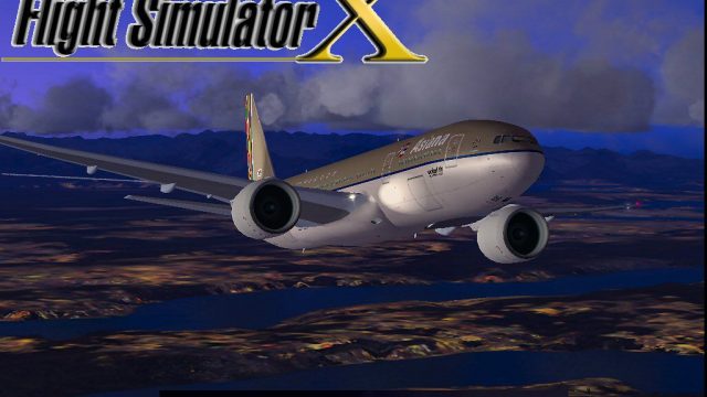 Screenshot 1 — Asiana Airlines Boeing 777-200ER