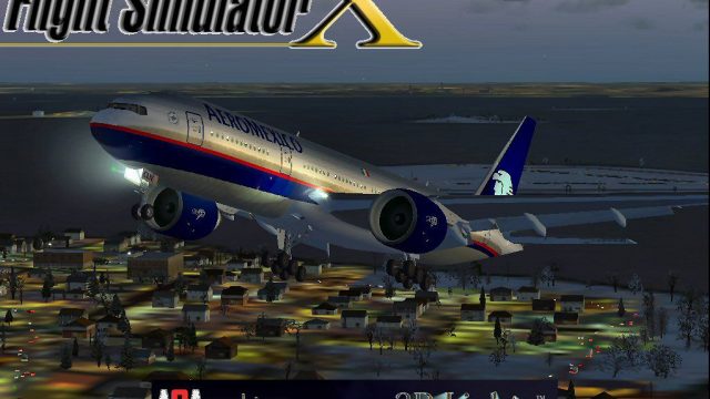 Screenshot 1 — AeroMexico Boeing 777-200ER