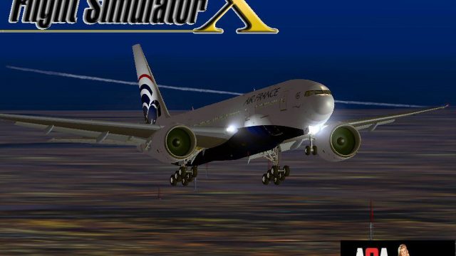Screenshot 1 — Air France Boeing 777-200ER