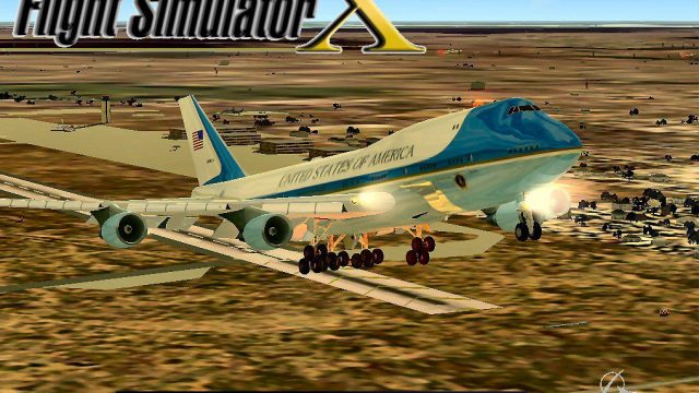 Screenshot 1 — Air Force One Boeing 747-400 New