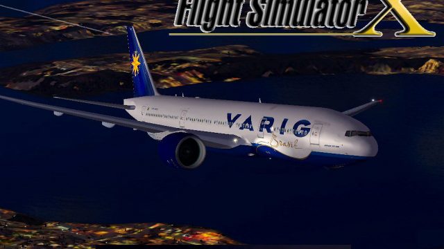 Screenshot 1 — Varig Boeing 777-200ER