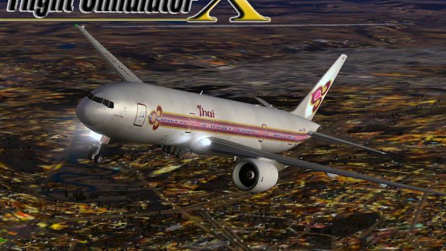 Screenshot 1 — Thai Airways International Boeing 777-2D7