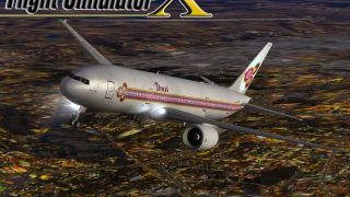 Screenshot 1 — Thai Airways International Boeing 777-2D7
