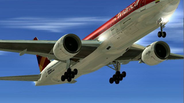 Screenshot 1 — Avianca Boeing 777-200ER