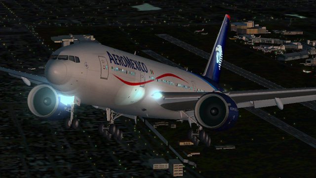 Screenshot 1 — Aeromexico Boeing 777-200ER N746AM