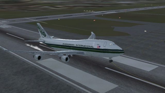 Screenshot 1 — Evergreen Boeing 747-400F