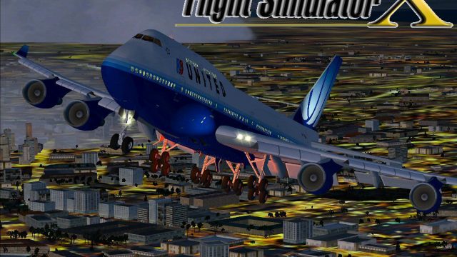 Screenshot 1 — United Airlines Boeing 747-422