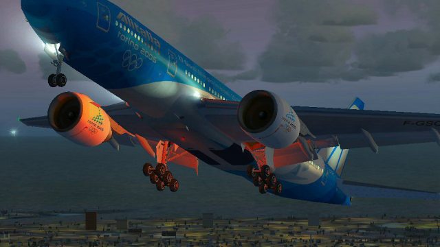 Screenshot 1 — Alitalia Boeing 777-200ER