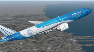 Screenshot 2 — Alitalia Boeing 777-200ER