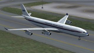 Screenshot 1 — SAS Airbus A330 And A340 Package