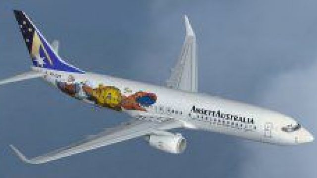 Screenshot 1 — Ansett Australlia Boeing 737-800