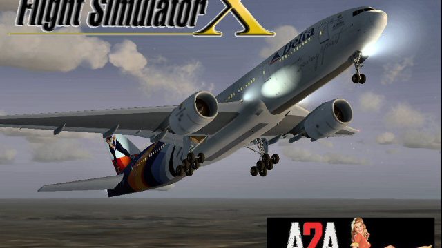Screenshot 1 — Delta Airlines Boeing 777-232ER Soaring Spirit