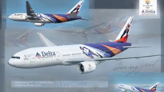Screenshot 2 — Delta Airlines Boeing 777-232ER Soaring Spirit
