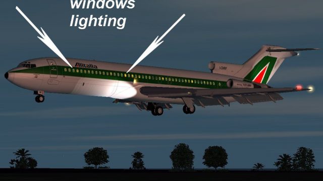 Screenshot 1 — FS 2002/2004 Boeing 727-200 British Airways Landor