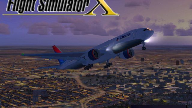 Screenshot 1 — Delta Airlines Boeing 777-200