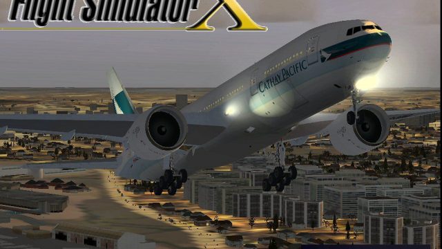 Screenshot 1 — Cathay Pacific Boeing 777-200ER