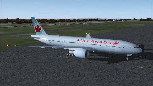 Screenshot 1 — Air Canada Boeing 777-200LR Fleet