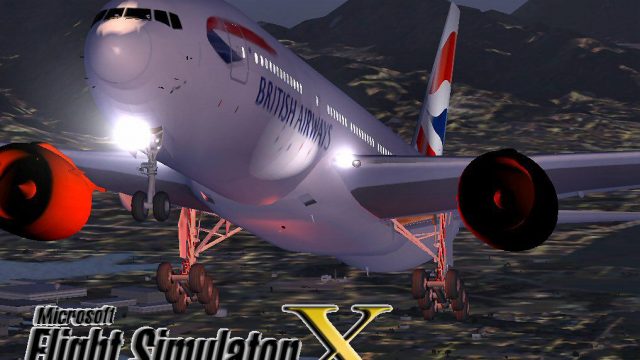 Screenshot 1 — British Airways Boeing 777-200