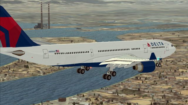 Screenshot 1 — Delta Airlines Airbus A330-223