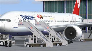 Screenshot 2 — THY Barcelona Boeing 777-300ER